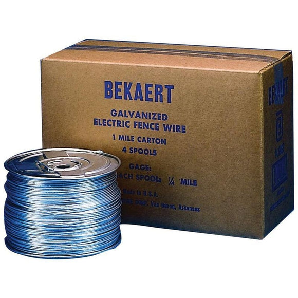 ELECTRIC FENCE WIRE GALVANIZED (14 GA-1320 FT)