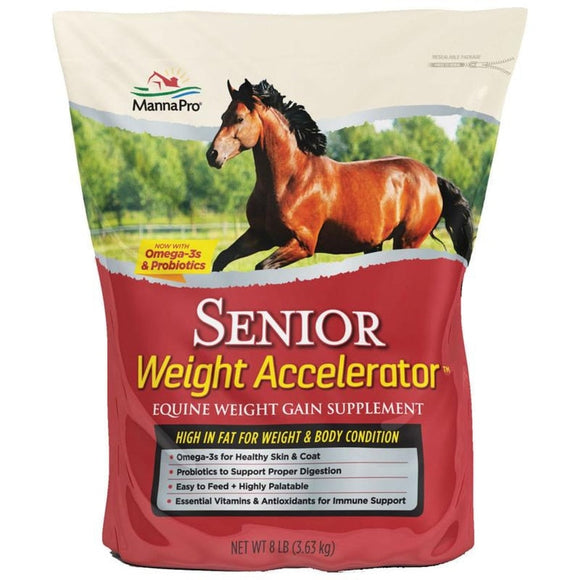 MANNA PRO SENIOR WEIGHT ACCELERATOR (8 lbs)