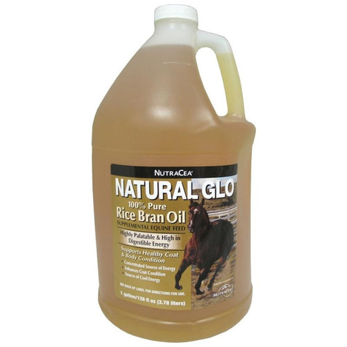 MANNA PRO NATURAL GLO RICE BRAN OIL FOR HORSES